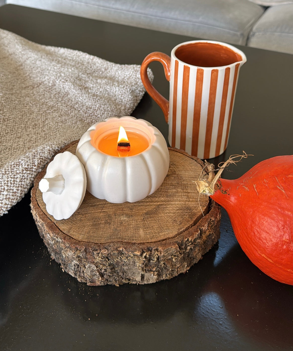 Bougie citrouille 🎃