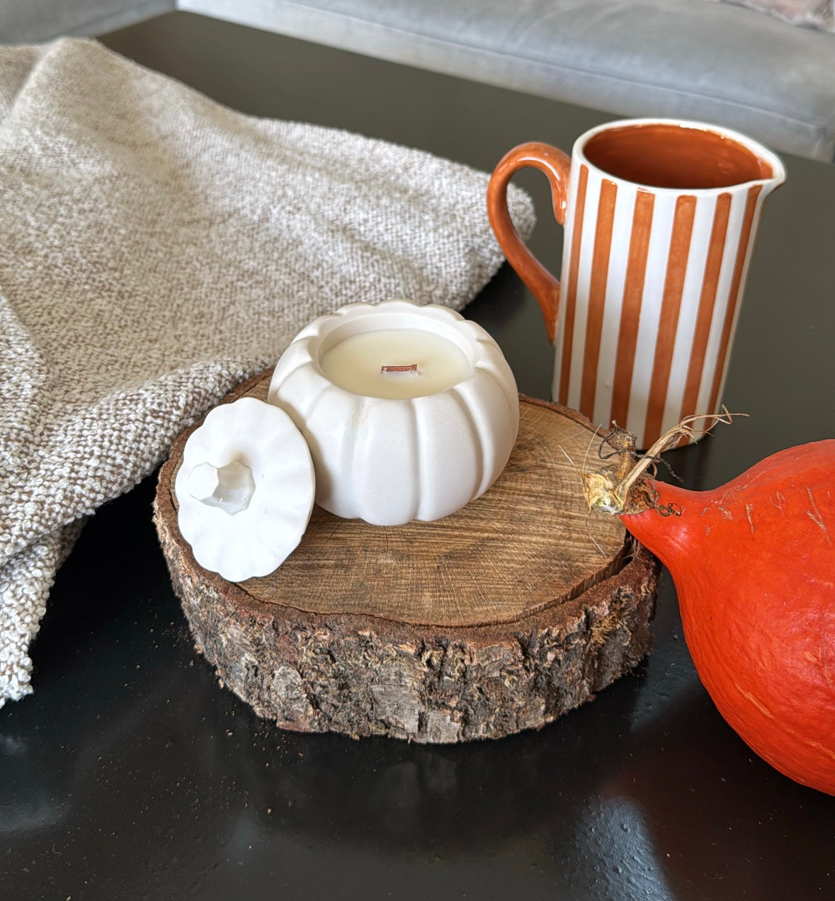 Bougie citrouille 🎃