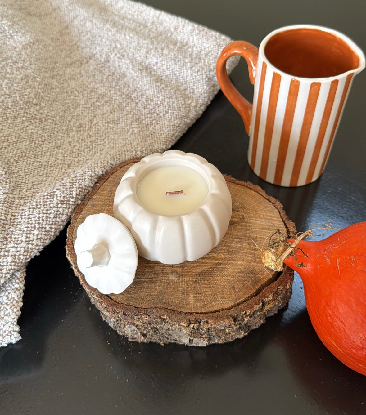 Bougie citrouille 🎃